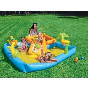 Playground Inflatable Activity Pool: Toys & Games
