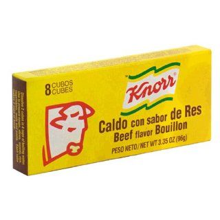 Knorr Bouillon Beef, 8 Cube Box (Pack of 24): Grocery