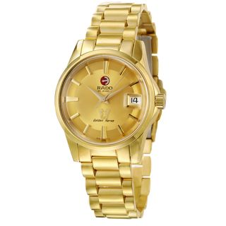 Rado Mens Golden Horse Yellow Gold PVD Steel Swiss Automatic Watch