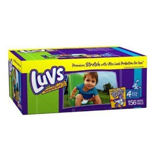 Luvs Diapers, Size 4, Value Pack, 156 Diapers