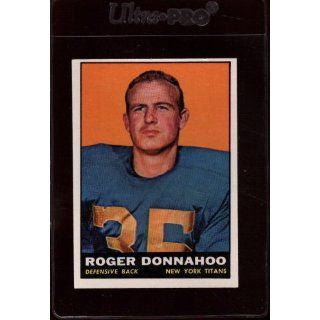 1961 Topps #156 Roger Donnahoo Nm *211639 Collectibles