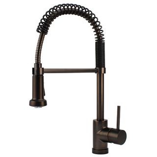 Fontaine Spring Pullout Brushed Bronze Kitchen Faucet