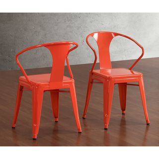 Tabouret Tangerine Stacking Chairs (Set of 4)