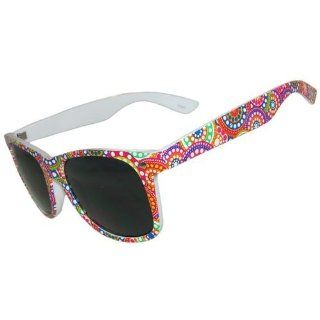 Style Psychedelic Print Wayfarer Style Sunglasses In Multi Shoes