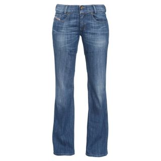 DIESEL Jean Louvely Femme Bleu stone washed.   Achat / Vente JEANS