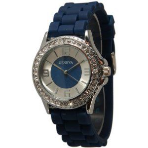 Jelly Watch w/ Crystal Rhinestones Bezel 161: Watches: