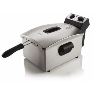 Oster CKSTDFZM77 Stainless Steel 4 liter Cool Zone Deep Fryer with 3