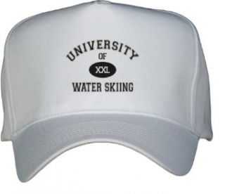 UNIVERSITY OF XXL WATER SKIING White Hat / Baseball Cap