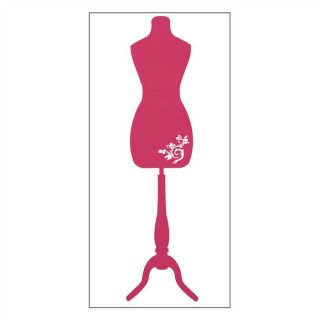 Sticker géant maroufle Mannequin rose   Achat / Vente STICKER
