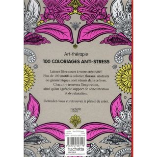 Art thérapie ; 100 coloriages anti stress   Achat / Vente livre