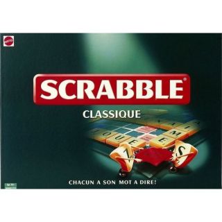 Scrabble classique Mattel   Achat / Vente JEU DE PLATEAU Scrabble