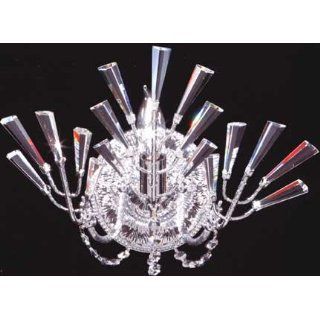 LAMPS BEAUTIFUL Coral Crystal One Light Wall Sconce by