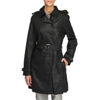 LAKLOOK Trench Femme noir   Achat / Vente IMPERMEABLE   TRENCH