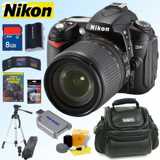 Nikon D90 Accessory Kit and 12.3 megapixel 18 105 Lens DSLR Camera