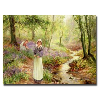 Ernest Walbourn The Bluebell Glade Canvas Art