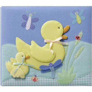 Plush Top Fabric Postbound Album 12x12 Ducky Days
