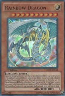 Yu Gi Oh!   Rainbow Dragon (LCGX EN162)   Legendary
