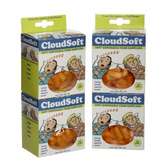 CloudSoft Foam Earplugs (Pack of 200 Pairs)
