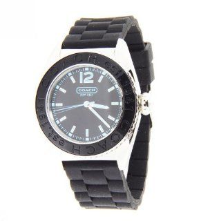 Coach womens Boyfriend watch Andee collection Black Jelly Strap