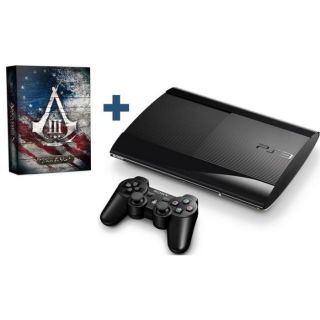 PS3 NOIRE 500 GO+ ASSASSINS CREED 3 COLLECTOR   Achat / Vente