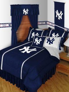 New York Yankees Sidelines Twin Bedding Set Sports