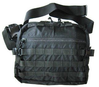 Modular Man Bag (Black) with Medic Inserts (Coyote) by