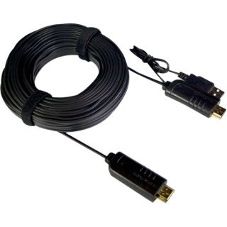 Rainbow Fish Fiber Optic HDMI Cable (Professional)   75 Black
