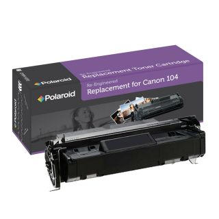 Canon 104 Black Toner Cartridge by Polaroid (Remanufactured