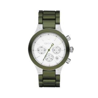 DKNY Womens Green/ Silver Watch Today $104.99