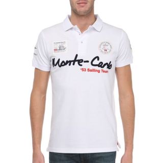 GEOGRAPHICAL NORWAY Polo Homme Blanc Blanc   Achat / Vente POLO