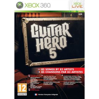 GUITAR HERO 5 / JEU CONSOLE XBOX 360   Achat / Vente XBOX 360 GUITAR
