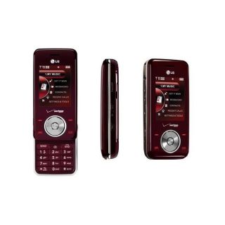 LG VX8550 Chocolate Verizon Red Cell Phone (Refurbished)