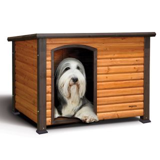 Precision Pet Extreme Large Outback Log Cabin Dog House Today: $134.99