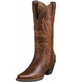 com Ariat Boots Heritage Western X Toe 10005908 Vintage Carmel Shoes