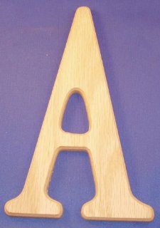 Wooden Letters 6 Inch Letter A  