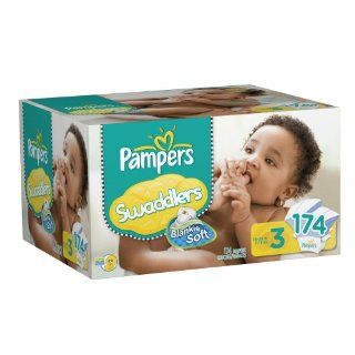 Diapers Size 3 Economy Pack Plus 174 Count