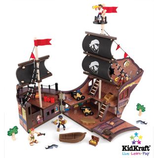 KidKraft Fun Explorers Pirate Ship Set