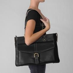 Heritage Travelware Womens Leather Computer Tote