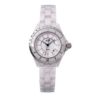 Ceramic Couture Womens White Designer Watch Today $284.99