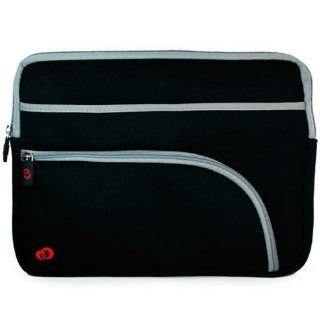 Kroo Retro Glove Sleeve for Netbook up to 12 Inch (Black