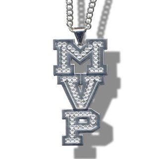 WWE MVP Silver Diamonds Logo Pendant: Everything Else