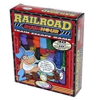 Railroad Rush Hour Brain Teaser Game