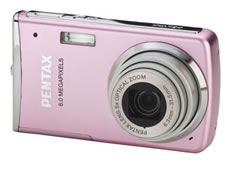 Pentax Optio M50 Pink 8 megapixel Digital Camera