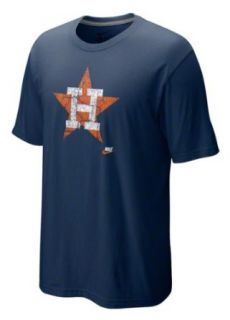 Houston Astros Navy Nike Cooperstown Dugout Logo Tri Blend