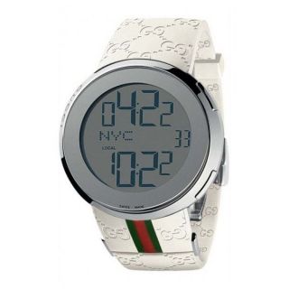 Montre Gucci 114 I Gucci YA114214 Bracelet Blanc   Achat / Vente