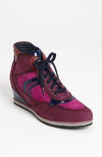 Geox D Illusion High Top Wedge Sneaker: Shoes