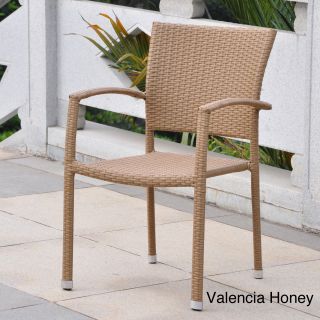 Barcelona Resin Wicker Outdoor Dining Chairs (Set of 4) Today: $398.99