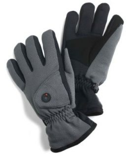 180s Mens Tec Stretch Glove, Charcoal, Medium Clothing