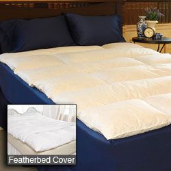 Horizontal Channel Supportive Featherbed/ Cover Set Today $79.99 4.8