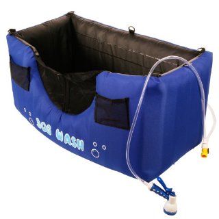 Maze Pets Portable and Inflatable Dog Bathing Station Pet